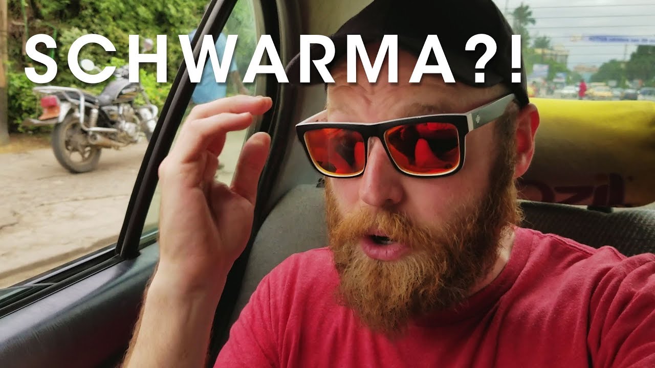 Schwarma Hunt in Douala with Carys Parker