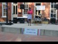 Kyla Clark performs His Eye is on the Sparrow at HC Juneteenth celebration