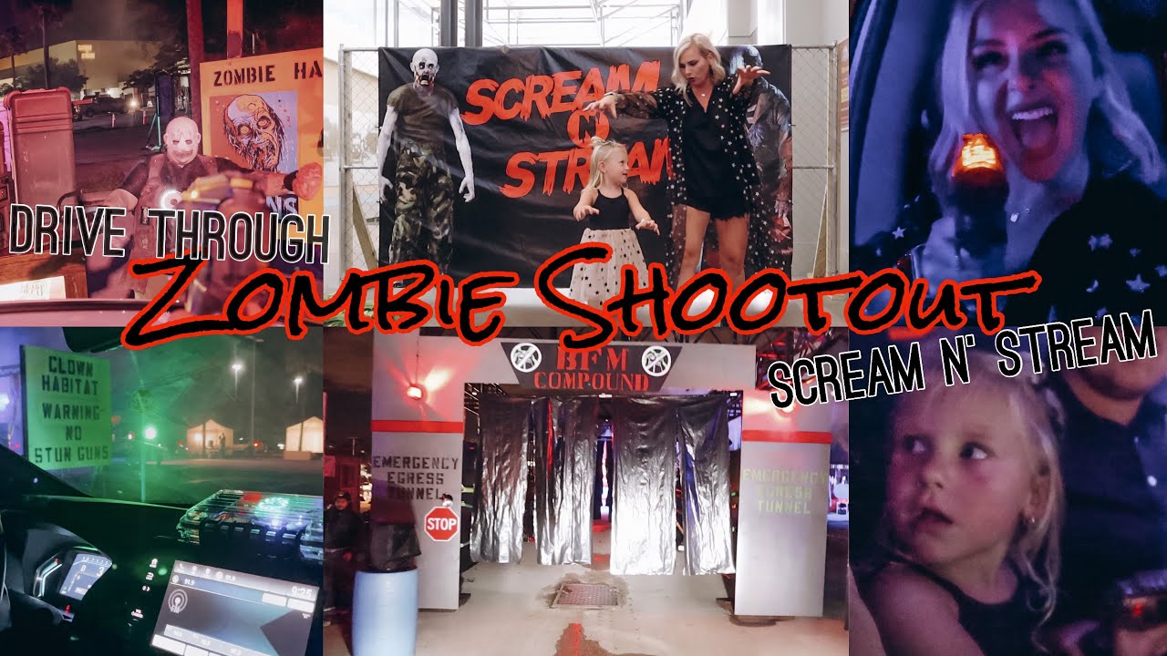 Drive Through Zombie Attack|Interactive Haunted House|Scream N' Stream Media Night