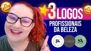 Como Criar Logo no Canva para Salão de Beleza, Maquiadora, Manicure, Designer de Sobrancelhas 👄 screenshot 3