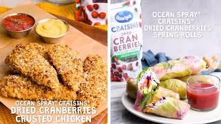 Discover 5 Surprising Ways to Use Ocean Spray® Craisins® Dried Cranberries!