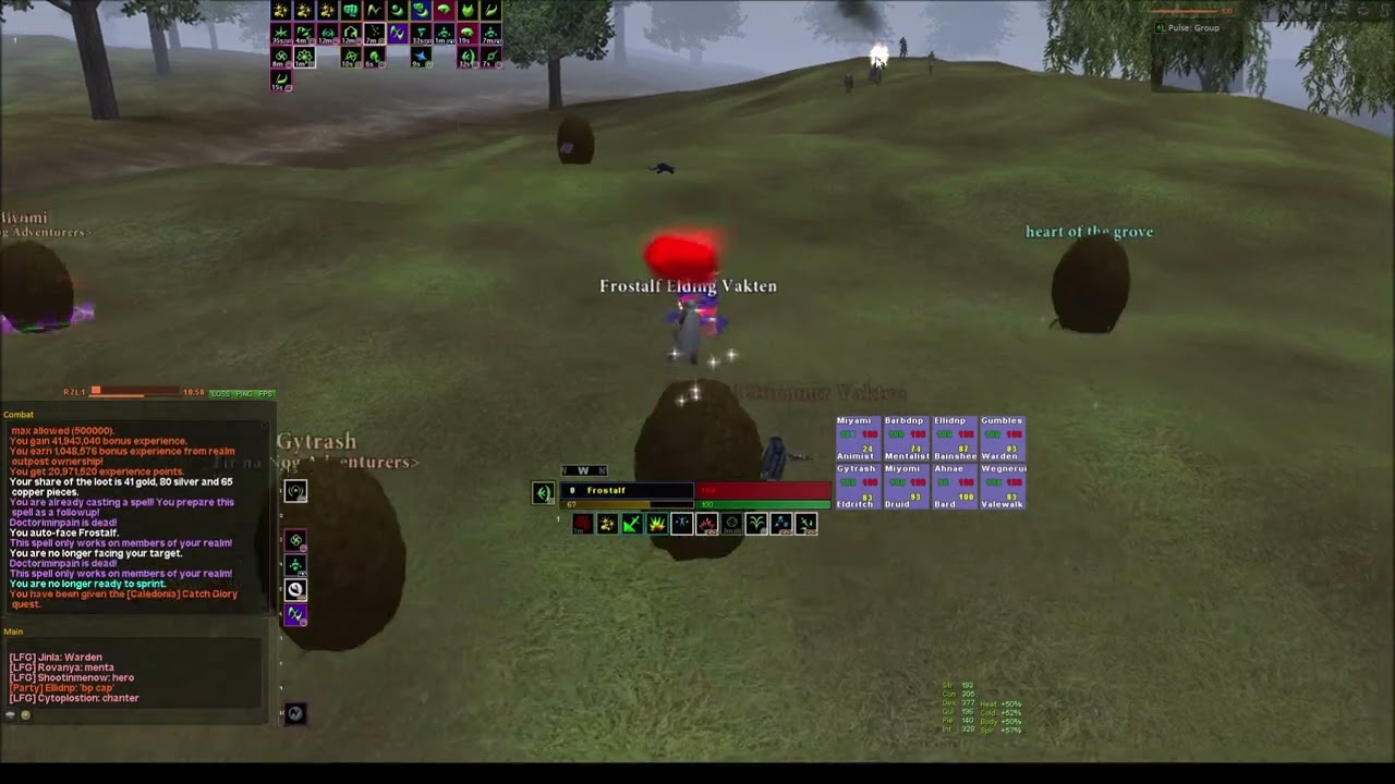 Daoc Mentalist pov Caledonia march 2022 Ywain