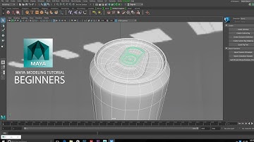 Autodesk Maya Tutorial -Soda Can Modeling