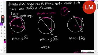 10 4 Inscribed Angles