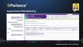 Parlance Demo Video for athenaOne - Automating Appointment Rescheduling