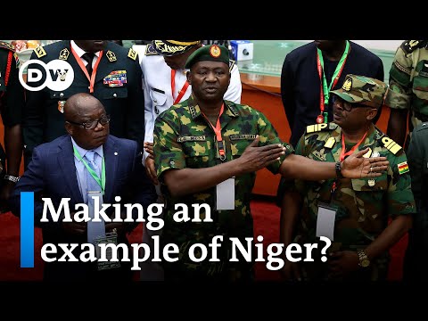 ECOWAS leaders finalize plan for potential military intervention in Niger  | DW News