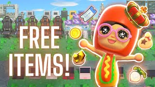 FREE items and villagers Animal Crossing Treasure islands 24 islands Drop bot fo