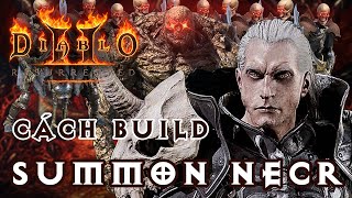 Diablo II Resurrected | Summon Necromancer Cách Build Rẻ Tiền