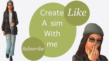 CREATE A SIM WITH ME  - hipster edition