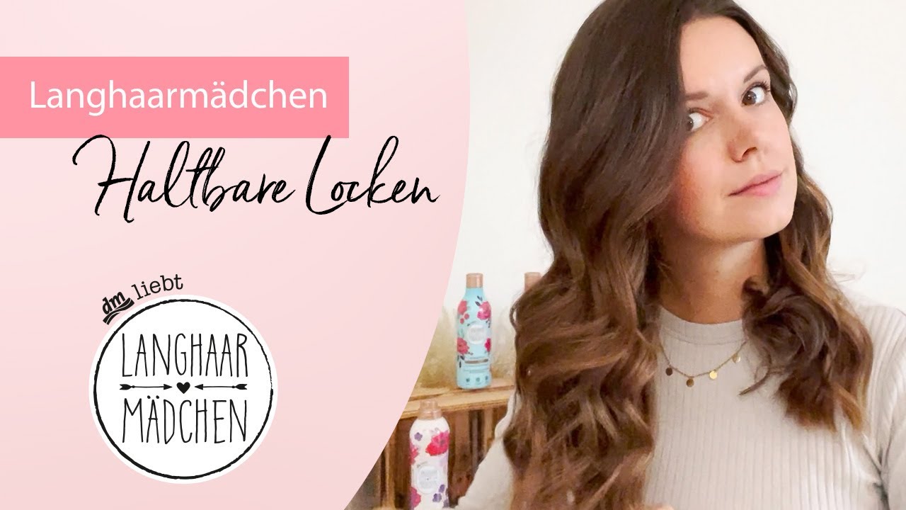 Haltbare Locken mit den Langhaarmädchen