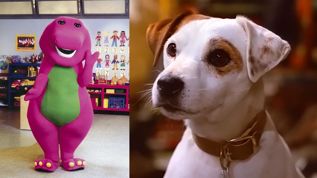 Barney Meets Wishbone (Requested By @Noemirivera8129)
