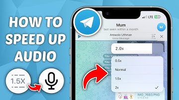 How to Speed Up Voice Message on Telegram - Change Audio Playback Speed on Telegram