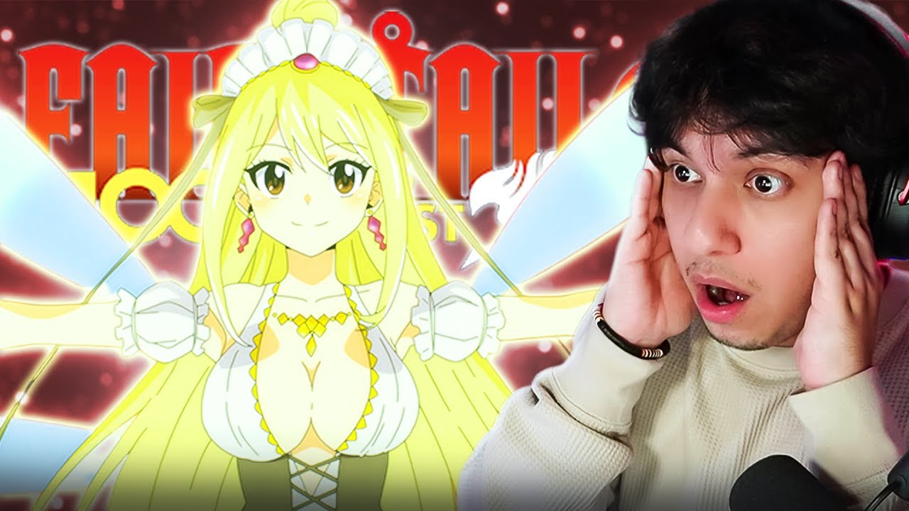 LUCY'S STAR DRESS MIX!! Fairy Tail 100 Year Quest Episode 9 Reaction