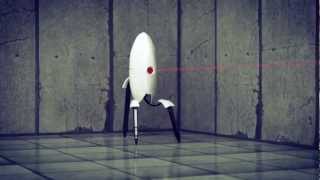 3D Portal Turret Animation