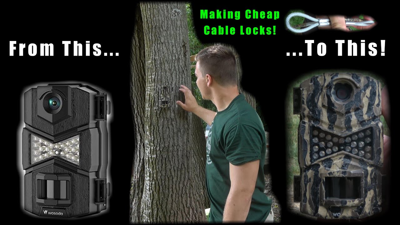 Anti-Theft Camera Prep || CHEAP Camo and Lock-Making