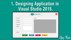 Simple C# Desktop Application - Complete Tutorial Series - YouTube