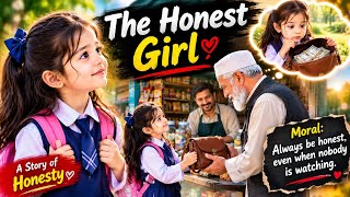Details The Lost Bag|The Honest Girl|English Moral Story#moralstories #kidsvideo #kids #storytime  Guide