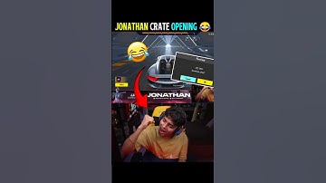 Jonathan Got Car Skin On Live After Chat Trolled Him | BGMI Crate Opening #jonathan #bgmi