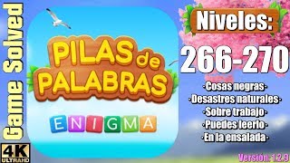 Pilas de Palabras - enigma | Niveles resueltos [266-270] screenshot 3