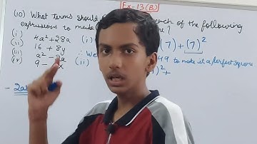 Q10 Ex 13B | Algebraic Identities | ICSE Math Class 8 | S. Chand Solutions | OP Malhotra |