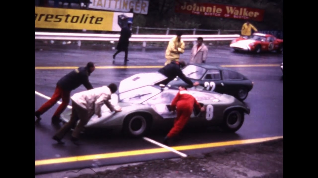 Spa 1000 km 1968, Ford P68, Ford GT 40 , Marcos XP, Matra, Porsche 907, Deep Sanderson