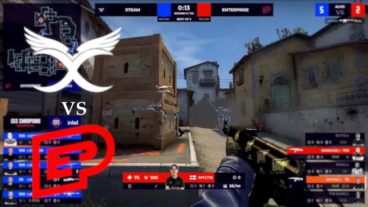 SEMI-FINAL! -  X TEAM vs ENTERPRISE - CEE CHAMPIONS - HIGHLIGHTS