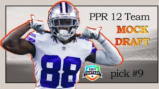 🏈 ESPN Mock Draft - Pick #9 #fantasyfootball 📱