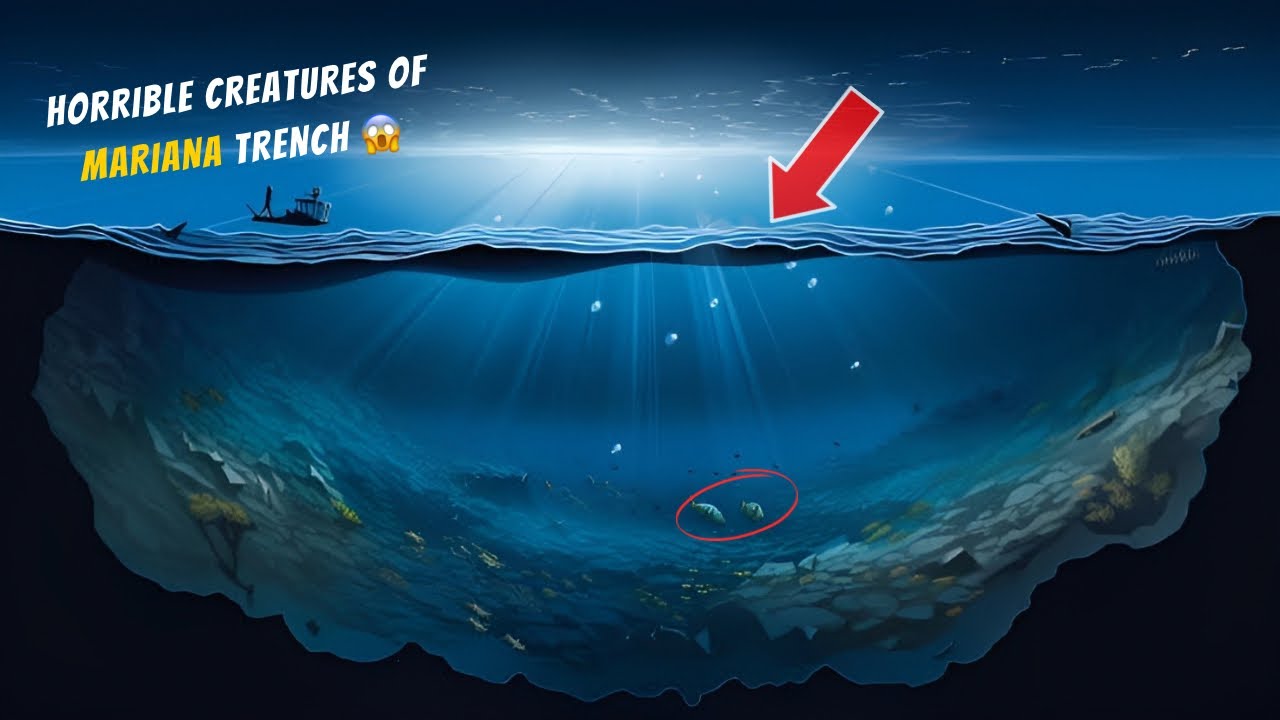 Mysterious Deep Sea Creatures Of The Mariana Trench - How Deep Is It?