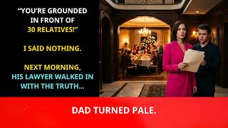 My Dad GROUNDED Me In Front Of 30 Relatives—Then His LAWYER Walked In With The TRUTH