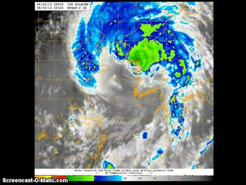 Typhoon Tembin (Igme) and Bolaven Update August 28, 2012