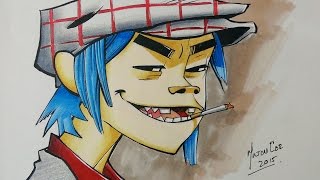 Drawing 2D from Gorillaz