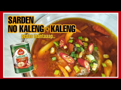 Bahan Masakan SARDEN PEDAS MANTAP | MENU SIMPLE BERBUKA PUASA DAN SAHUR Yang Sangat Enak