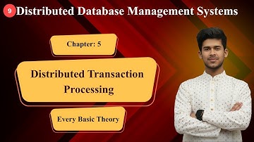 F-9. Distributed Transaction Processing | Transaction model | ACID properties | TM, SC, LRM | DDBMS