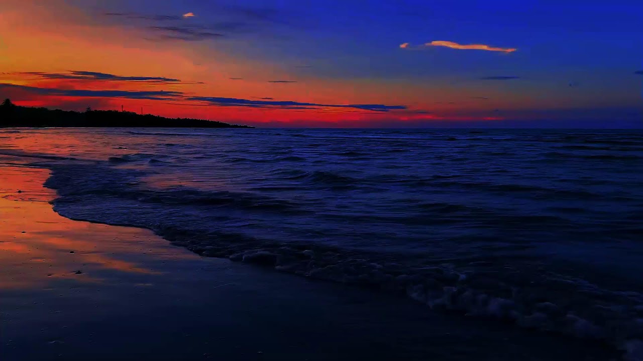 Ocean Background with Ocean Waves Sound | Sleep Background