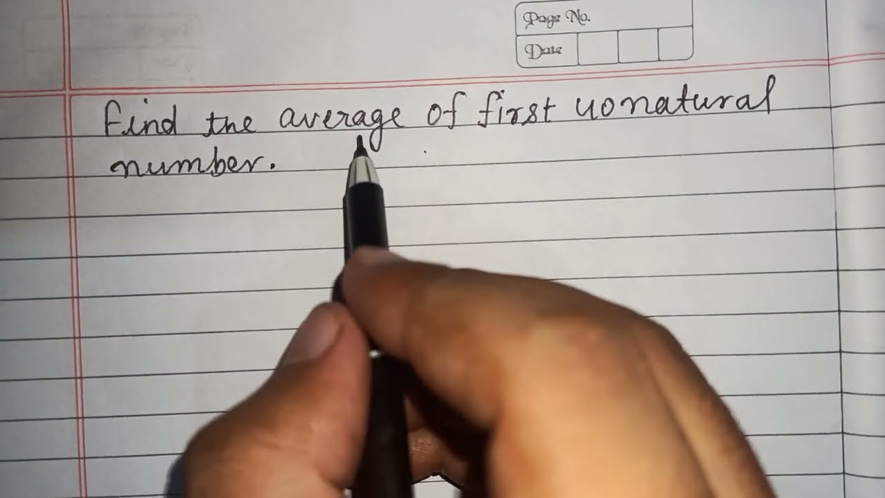 Find the Average of first 40 NATURAL NUMBER