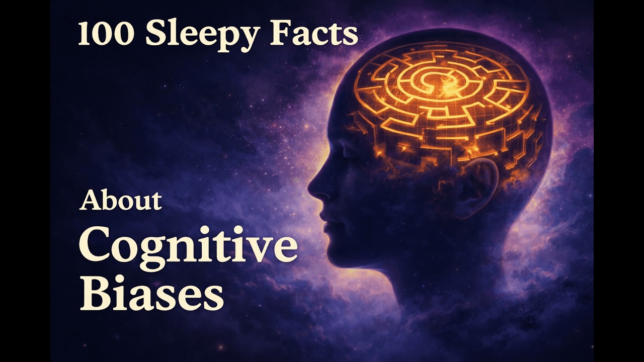 100 Sleepy Facts About Cognitive Biases – Learn Psychology While You Relax (No Ads)