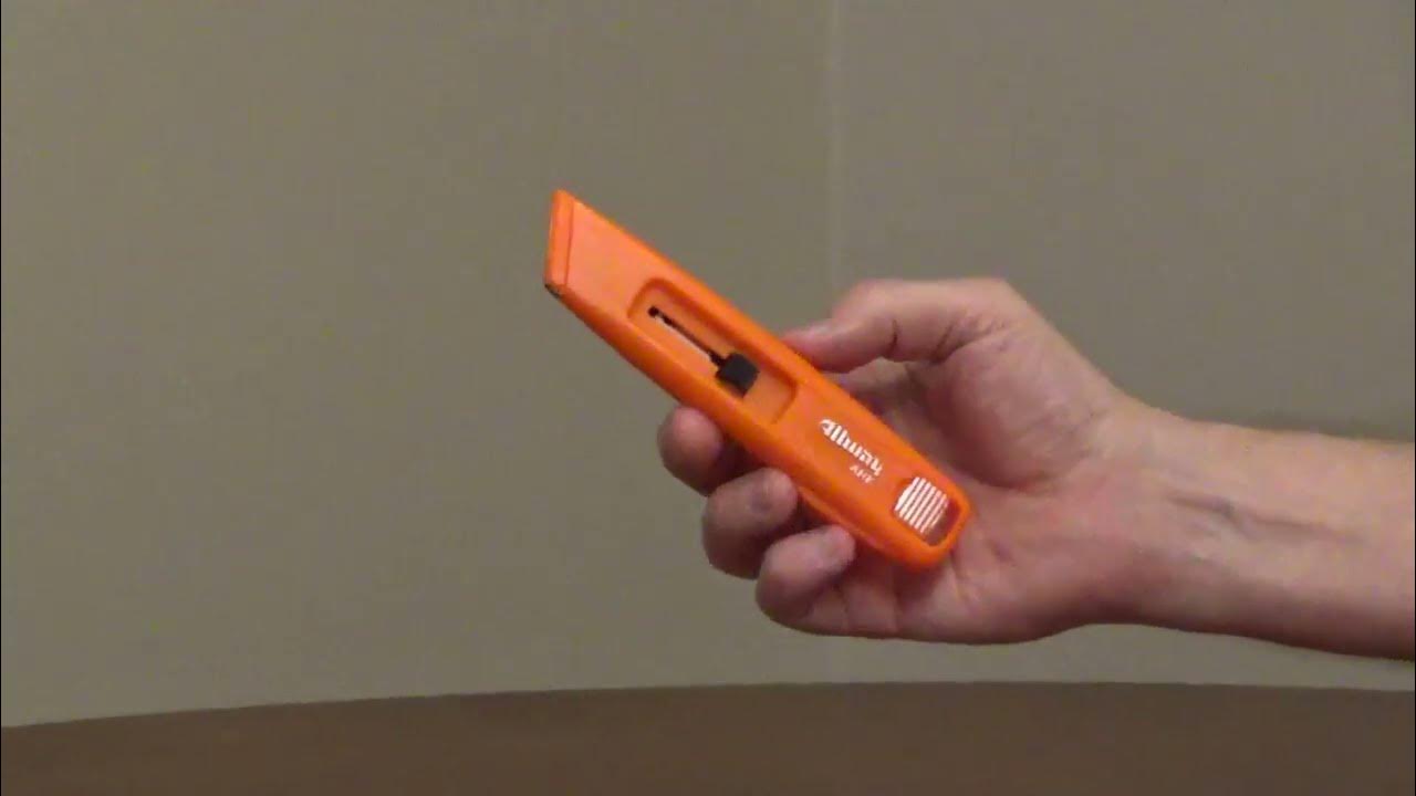 ARK-B7) Self-Retracting Safety Knife w/6 Blades, Uncarded » ALLWAY® The  Tools You Ask For By Name