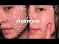 How To Make Korean Rice Mask At Home Great For Uneven Skin Tone Brightening 