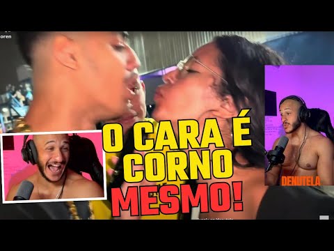 O FÃ IMPLOROU PRO MOSKITÃO BEIJAR A MULHER DELE NA FRENTE DELE (CANAL MOSKITÃO) - DENUTELA REAGE