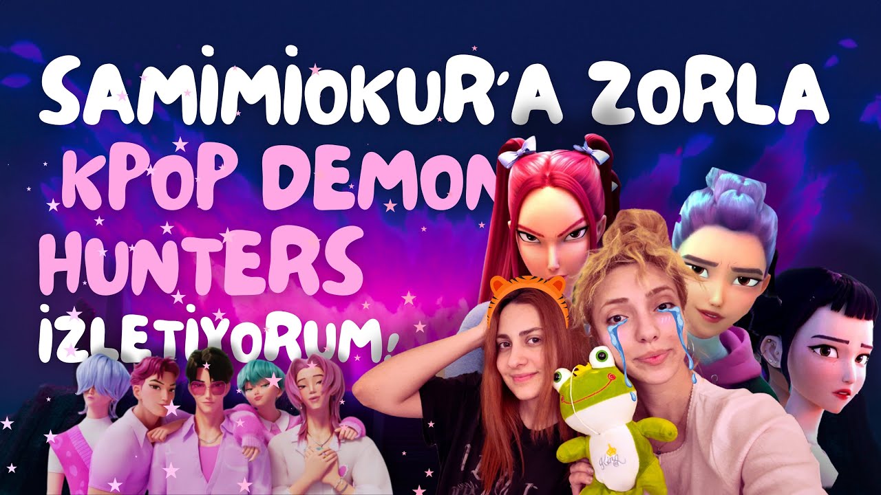 SAMİMİOKUR'A ZORLA KPOP DEMON HUNTERS İZLETİYORUM!