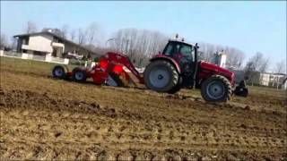 F.lli Scquizzato SAME iron 210+lama livellatrice F.lli Rossetto