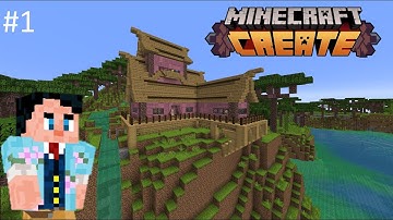 I Started a NEW WORLD in Minecraft Create!: Create Ep1