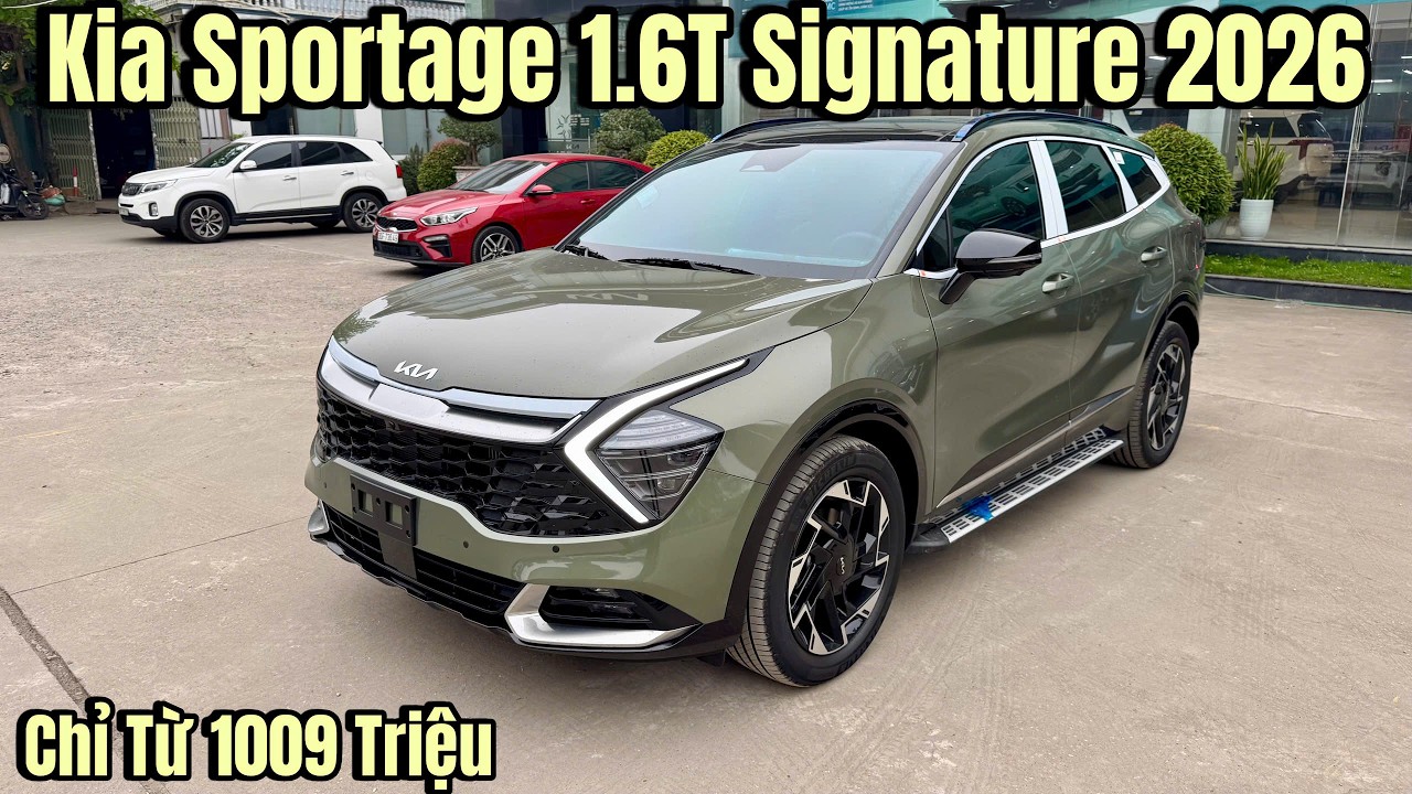 Kia Sportage 1.6T Signature 2026. Bỏ Qua Giá Bán Thì Vẫn Có Là Chiếc Xe Ngon Nhất Phân Khúc !