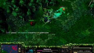 DOTA 6.67c Faceless Void (Time Stopper) - Time Walk BUG