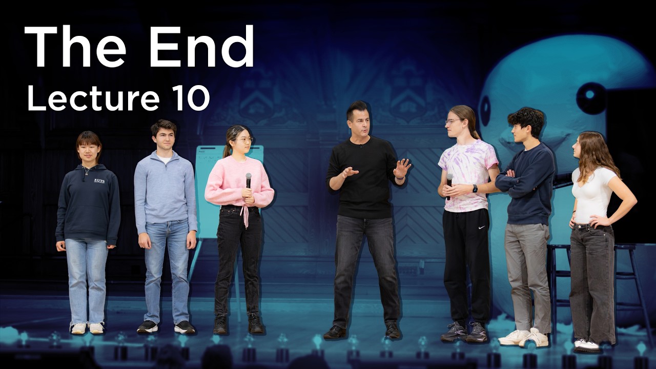 CS50x - Lecture 10 - The End