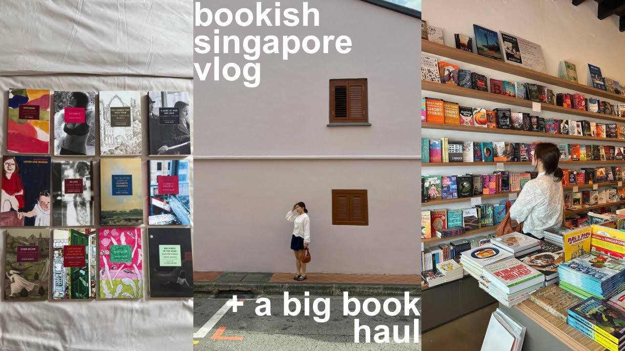 bookish girl guide to singapore: book & perfume shopping + a big book haul