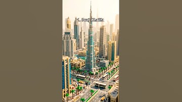 POV: You built Dubai with Bricks 🧱🇦🇪 (AI Animation)