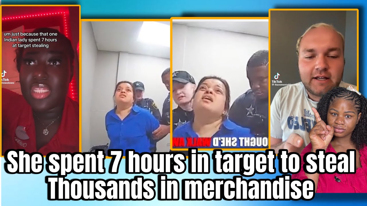Indian Women Caught At Target Store Stealing $1300Unpaid Items - YouTube
