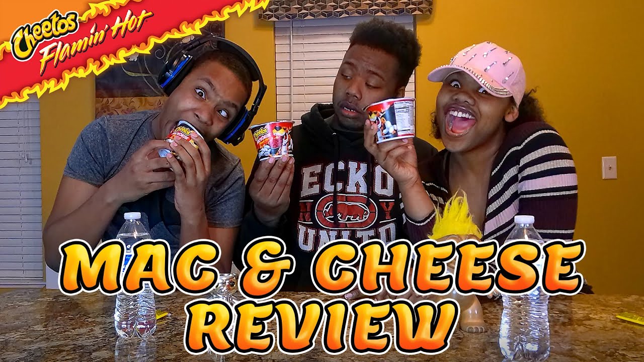 FLAMIN HOT MAC AND CHEESE REVIEW | *FUNNY