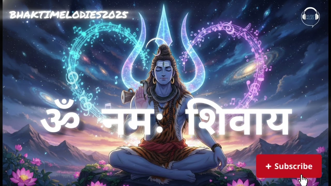 ॐ नमः शिवाय | Powerful Shiva Mahamantra | Peace • Protection • Liberation 